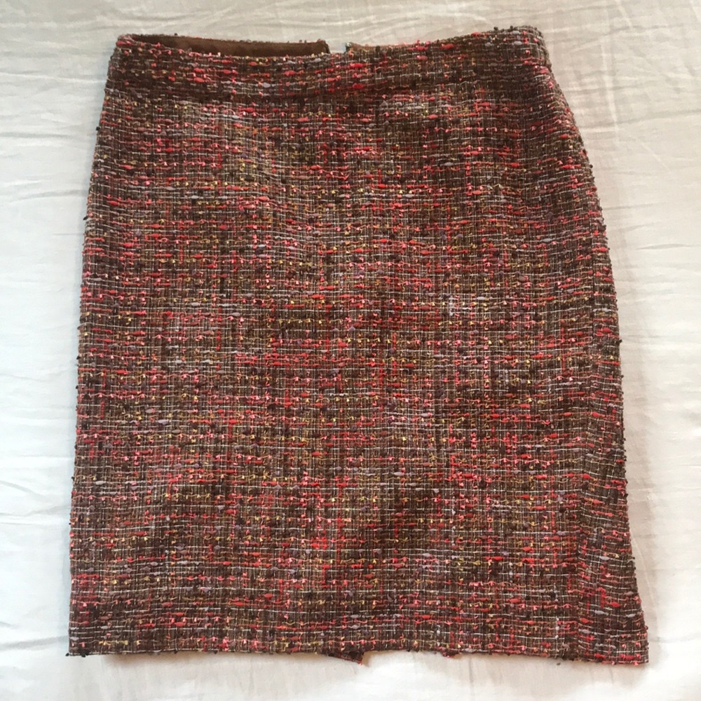J.Crew Tweed Pencil Skirt 🧡